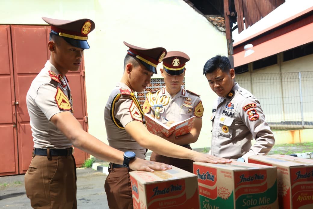 Peduli Bencana, Taruna Akpol Batalyon 59 Bhayangkara Dharma Salurkan Bantuan Ke Sumatera